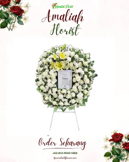 Krans Bunga Duka Penawangan